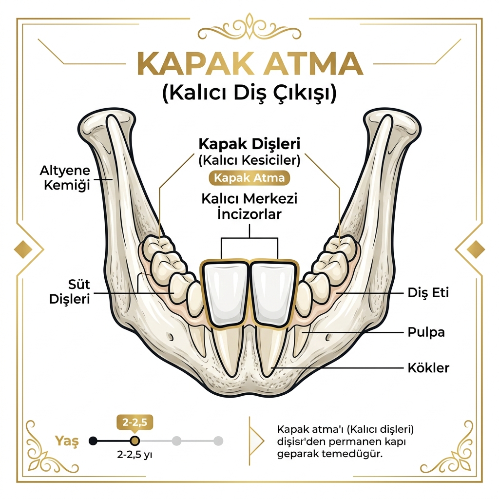 Sığır Kapak Atma Diş Gelişimi